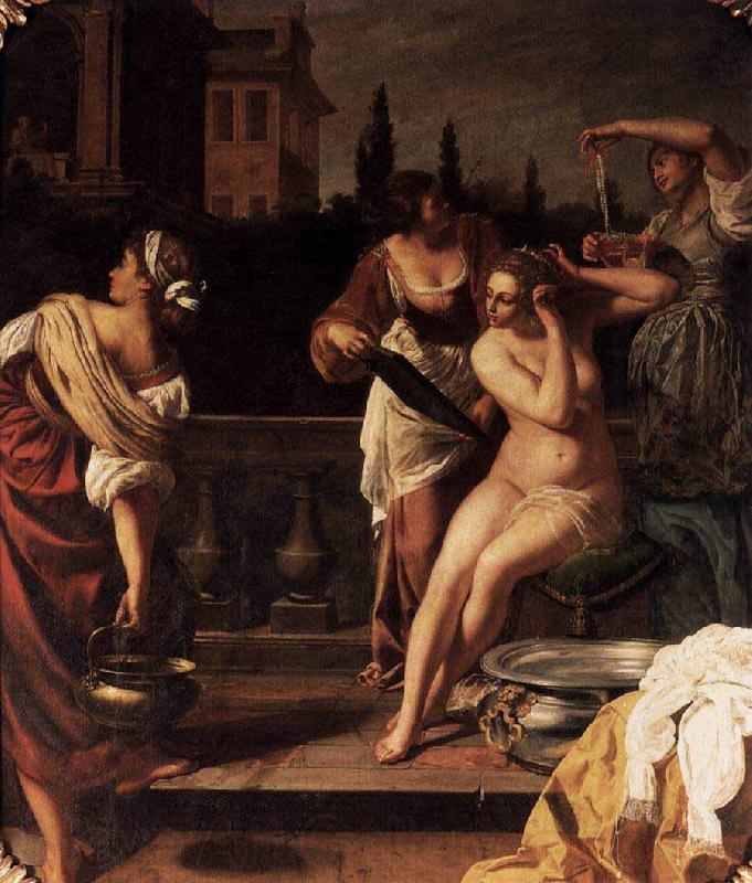 Artemisia gentileschi Bathsheba Spain oil painting art